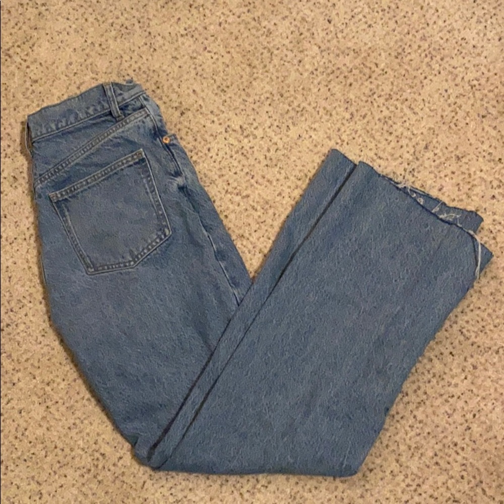 High Waisted Wide Leg Jeans